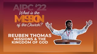 Breakout Session Day 1 – Reuben Thomas Mission & the Kingdom of God