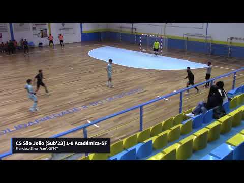 CS São João [Sub'23] 𝟮-𝟬 Académica-SF (Divisão Honra AFC)