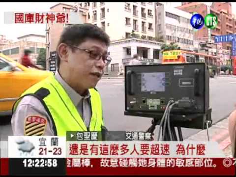 交警年開6195罰單 國庫進帳千萬!