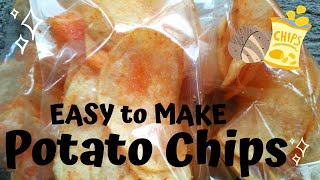 EASY TO MAKE Potato Chips || TutorialTube PH