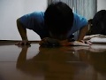 500 Push ups in one set 腕立て伏せ500回+30㎏フロアプレス