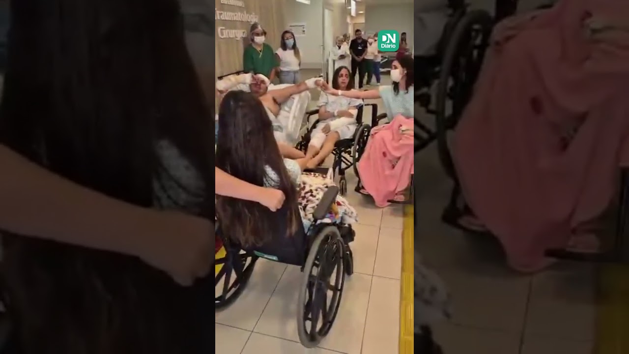 Imagem da notícia: Família que sobreviveu a acidente no CE se reencontra no hospital às vésperas do Natal