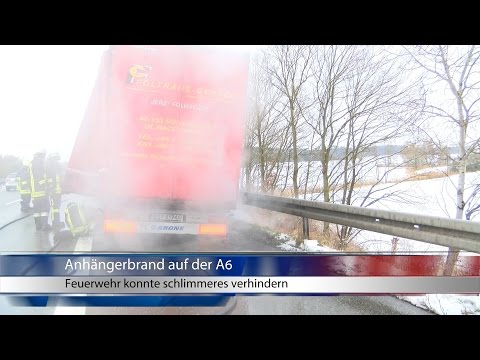 31.01.2015 (AN) Feuerwehr kann Lkw-Brand im letzten Moment verhindern
