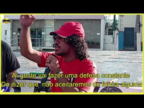 Tv Educativa Abel Alves Militante do Ocupe no 1º de Maio Dia do Trabalho Praça Saturnino de Brito
