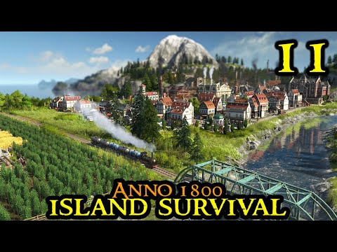 MASSIVE ATTACK - Anno 1800 ISLAND SURVIVAL || HARDMODE & Modded || City Builder | Part 11