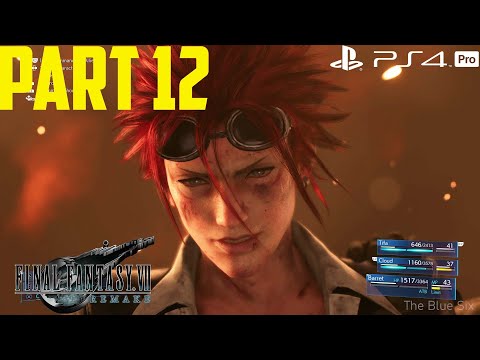 Final Fantasy VII Remake Gameplay Walkthrough Part 12 - Pillar [PS4 Pro]