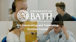 Prepare for a career with the EU or UN during your MA Interpreting and Translating degree