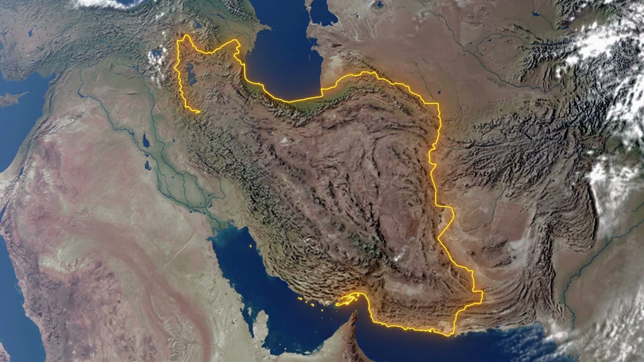 Iran google map