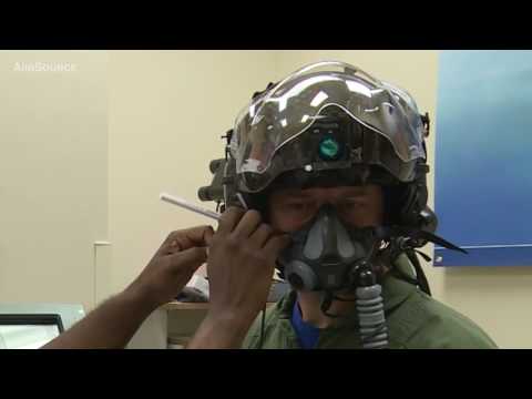 This $400,000 F 35 Helmet Can Let Pilot See Through Plane   Test Fit