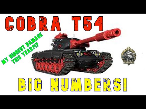 Cobra T54 Big Numbers! ll Wot Console - World of Tanks Console Modern Armour