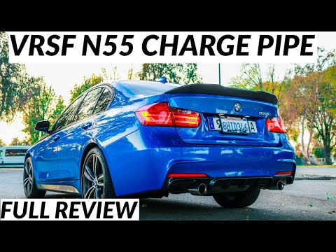 VRSF CHARGE PIPE FOR THE BMW 335i N55, COMPLETE REVIEW (SOUND, PERFORMANCE AND INSTALL)