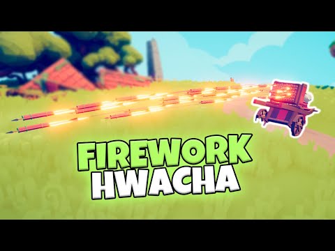 FIREWORK HWACHA VS EVERY FACTION | TABS MODDED GAMEPLAY