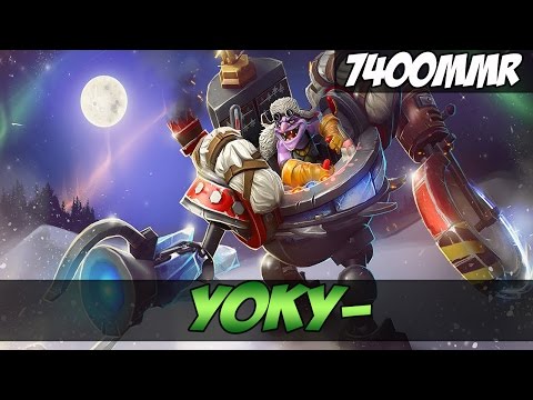 Yoky- 7400 MMR Plays Timbersaw vol 1 - Dota 2