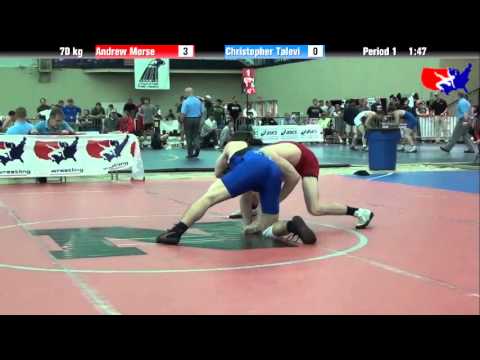 Andrew Morse vs. Christopher Talevi at 2013 ASICS University Nationals - FS
