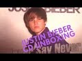 Justin Bieber Never Say Never Somebody To Love UNBOXING CD Single