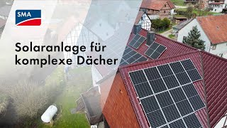 Solaranlage für komplexe Dachflächen: So gelingt die autarke Energieve