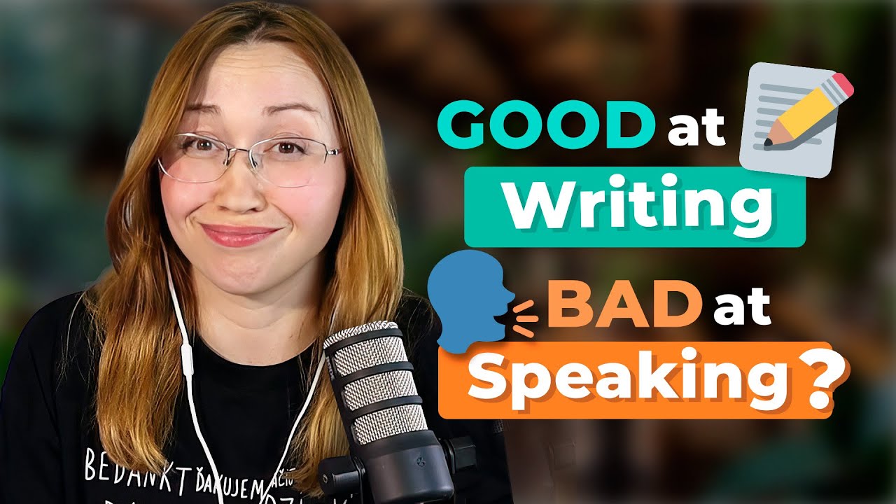 Why WRITING in English is Easy for You, But SPEAKING is Hard — Podcast