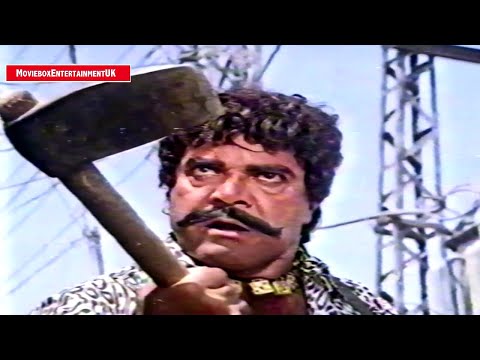 Sultan Rahi in Full Action Mood | Bator Gujjar 💪 Ft. Nadra 🌹 | Superhit Pakistani Film Clip