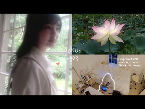 Slice of Life: early 2000s comfort vlog, 6 am mornings, baking cinnamon rolls & cozy autumn days