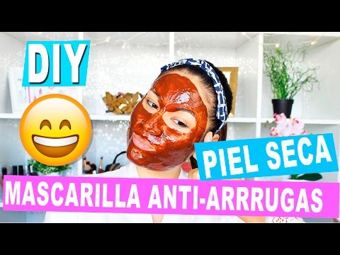 Mascarilla rejuvenecedora antiarrugas para piel seca