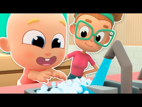 Apprenez à vous laver les mains avec Bébé Miliki ! - Comptines et chansons pour enfants | Miliki