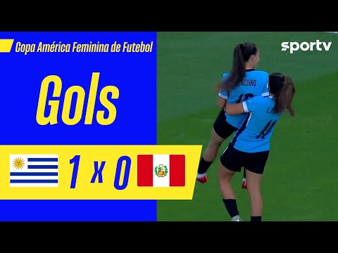 Gols e lances de Uruguai x Peru