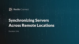 Resilio Connect video