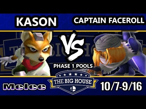 TBH6 SSBM - Kason (Fox) Vs. IX | Captain Faceroll (Sheik) - Smash Melee Pools