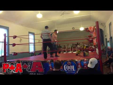 PWA Wrestling: Hornet vs  Johnny Wave - Aug. 10th, 2013