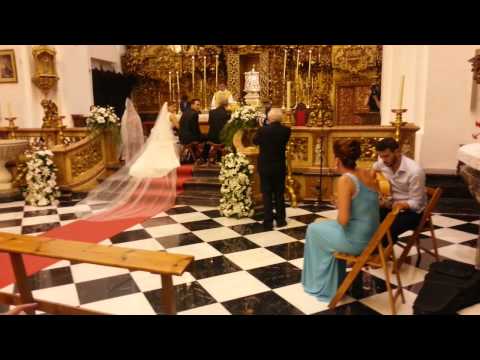 Ana Hernández cantando Ave Maria de Niña Pastori