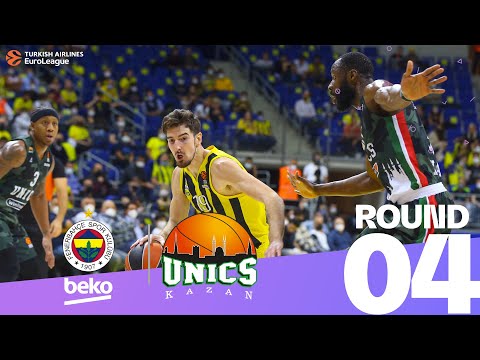 On-fire Fenerbahce thrashes UNICS! | Round 4, Highlights | Turkish Airlines EuroLeague
