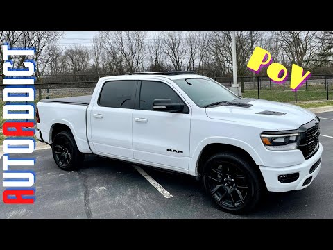 2021 RAM 1500 LARAMIE NIGHT EDITION (POV Drive) [ASMR]