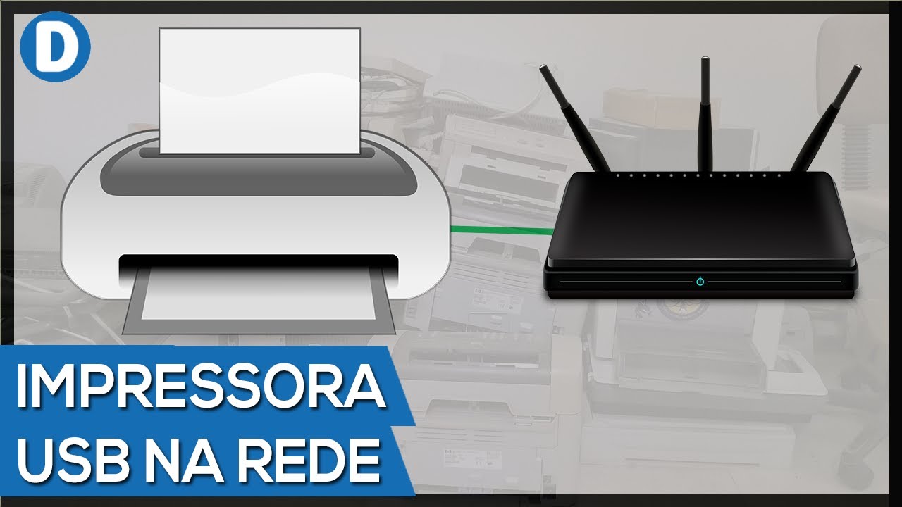 Como compartilhar impressora USB na REDE LOCAL (Passo a Passo)