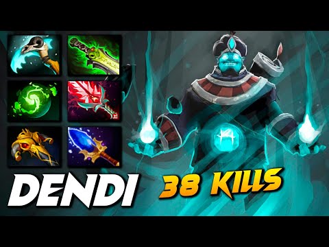 B8.Dendi Storm Spirit [38/4/11] - Dota 2 Pro Gameplay [Watch & Learn]