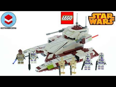 LEGO Star Wars 75342 Republic Fighter Tank Speed Build