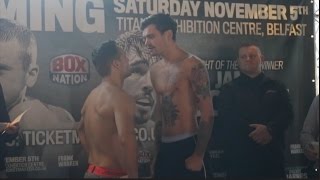 NO LOVE LOST! - TYRONE MCKENNA v SEAN CREAGH - OFFICIAL WEIGH IN & HEAD TO HEAD / iFL TV