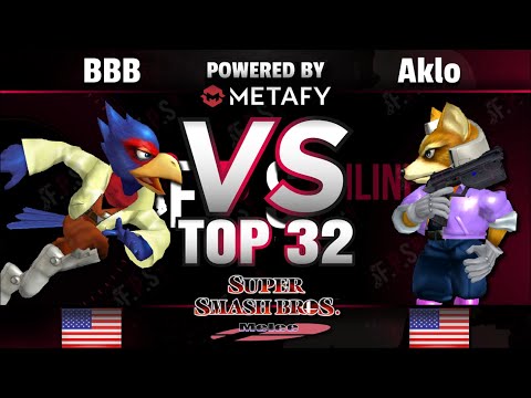 FPS4 Online - BBB (Falco) vs. OS | Aklo (Fox) - Smash Melee Top 32 Winners