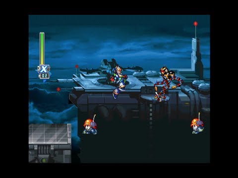 Mega Man X6: Shield Sheldon Stage (X) [1080 HD]