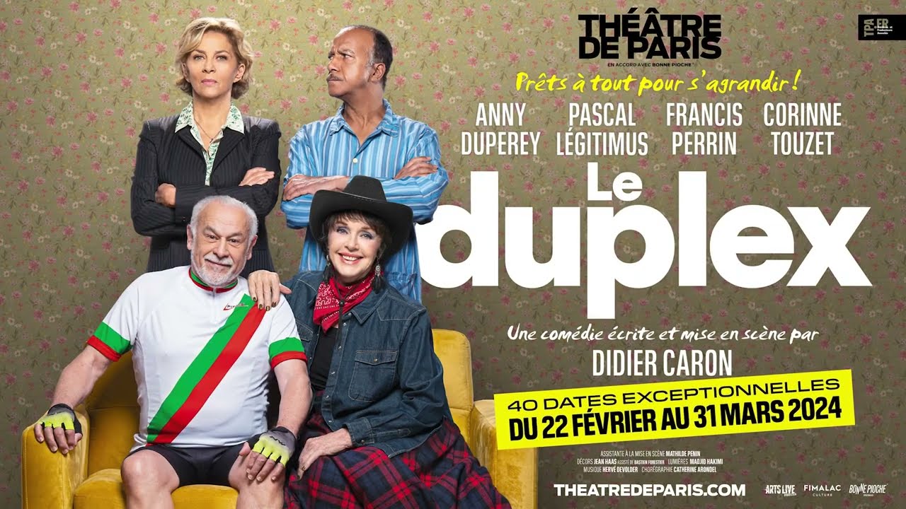 Miniature de la vidéo Le Duplex // Théâtre de Paris // prolongations jusqu'au 30 juin 2024 du film Le duplex