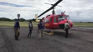 #Video PC Estatal prepara helicóptero para apoyar en Aldama