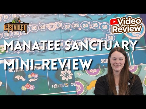 Manatee Sanctuary Board Game ? Cute, Clever, and Surprisingly Strategic! ?