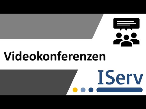 Wie nehme ich an einer Videokonferenz über #Iserv teil