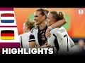 Germany vs Netherlands | Highlights | UEFA Women's Nations League Third Place 28-02-2024