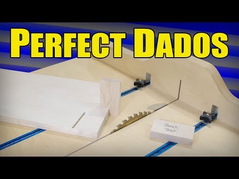 Ⓕ Perfect Dados Without A Dado Blade - No Measuring & No Math (ep82)