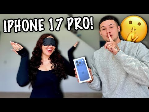 Surprising My Wife With The New iPhone 17 Pro!!