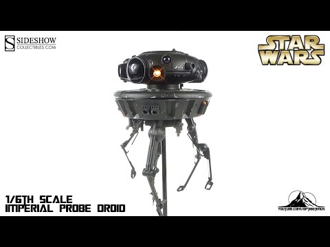Sideshow Collectibles Star Wars 1/6th scale Imperial Probe Droid Video Review