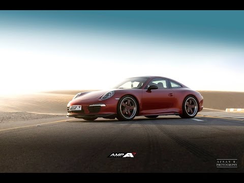 Porsche 991 Carrera - AMP-9ELF forged wheels - AlphaMalePerformance