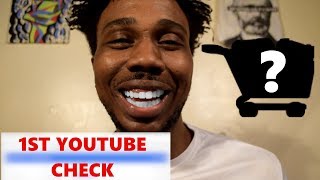 Small Channel First YouTube Paycheck