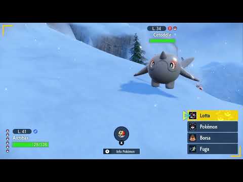 pokemon scarlatto il mio primo# Shiny Cetoddle#