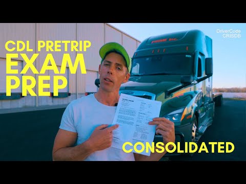 Class A CDL Pretrip Exam | New 2025 Standard